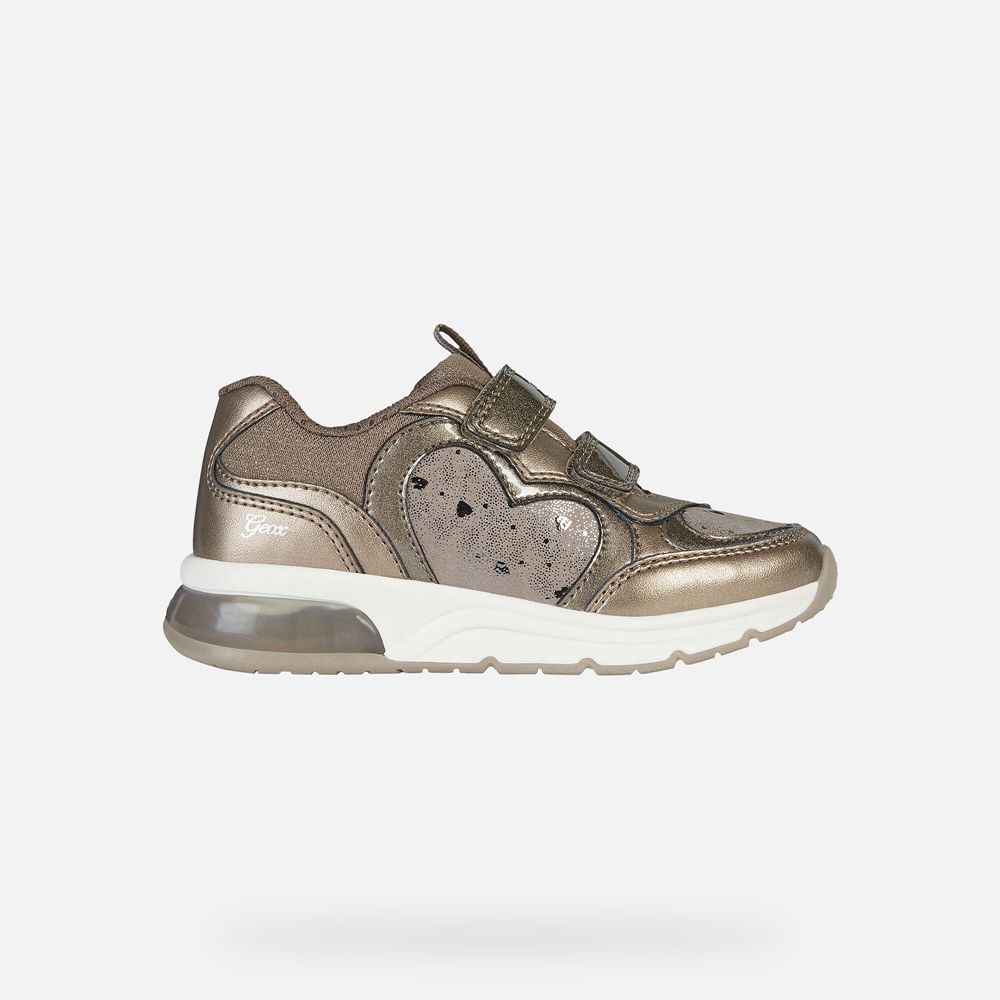 Geox Kiz Çocuk Spor Ayakkabı Altın - Spaceclub - VBY-193762